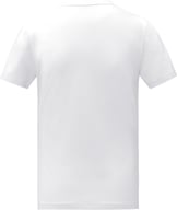 Miniatyrbilde 2 av Hvit Elevate Somoto kortermet t-skjorte med V-hals for herre