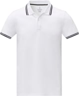 Miniatyrbilde 1 av Hvit Elevate Amarago kortermet polo med kontrastfarge herre