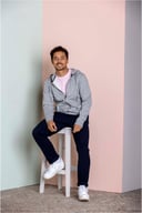 Miniatyrbilde 8 av Grå melert Elevate Arora hettejakke