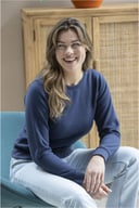 Miniatyrbilde 5 av Lynggrå Elevate Zenon collegegenser til dame