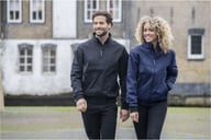 Miniatyrbilde 4 av Marineblå Elevate Keefe unisex lett bomberjakke