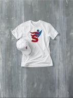 Miniatyrbilde 4 av Blå Elevate Feniks caps med 5 paneler