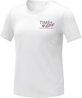 Miniatyrbilde 4 av Blå Elevate Kratos kortermet cool fit t-skjorte til dame