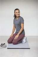 Miniatyrbilde 5 av Blå Elevate Kratos kortermet cool fit t-skjorte til dame