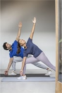 Miniatyrbilde 7 av Blå Elevate Deimos kortermet cool fit polo dame