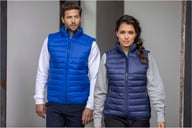 Miniatyrbilde 6 av Marineblå Elevate Pallas Resirkulert Nylon Vattert Vest Dame