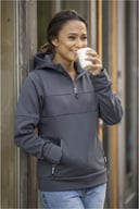 Miniatyrbilde 4 av Hvit Elevate Sayan anorakk-/hettegenser dame