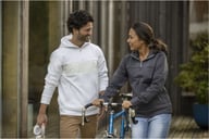 Miniatyrbilde 5 av Hvit Elevate Sayan anorakk-/hettegenser dame