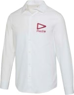 Miniatyrbilde 4 av Hvit Elevate Citrine twillskjorte for herre