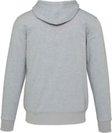 Miniatyrbilde 2 av Lynggrå Elevate Natron sherpahettegenser med hel glidelås