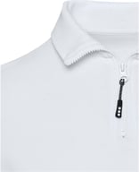 Miniatyrbilde 3 av Hvit Elevate Zeus Bomull Half-Zip Langermet  Poloskjorte