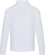 Miniatyrbilde 2 av Hvit Elevate Zeus Bomull Half-Zip Langermet  Poloskjorte