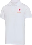 Miniatyrbilde 4 av Hvit Elevate Beryl 220 g/m² kortermet OCS organisk resirkulert unisex polo