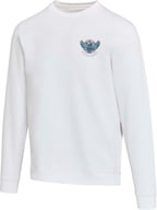 Miniatyrbilde 4 av Hvit Elevate Jasper 280 g/m² OCS organisk resirkulert unisex collegegenser