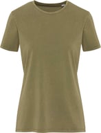 Miniatyrbilde 1 av Skoggrønn Elevate Nanaimo 160 g/m2 kortermet vasket t-skjorte til dame