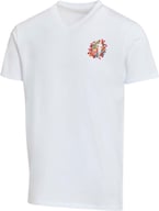 Miniatyrbilde 4 av Hvit Elevate Balfour 200 g/m² kortermet OCS organisk unisex t-skjorte med v-hals