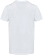 Miniatyrbilde 2 av Hvit Elevate Balfour 200 g/m² kortermet OCS organisk unisex t-skjorte med v-hals