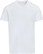 Miniatyrbilde 1 av Hvit Elevate Balfour 200 g/m² kortermet OCS organisk unisex t-skjorte med v-hals