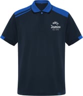 Miniatyrbilde 4 av Bly/Oransje Roly WRK Samurai 160 g/m2 antibakteriell kortermet unisex polo