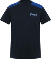 Miniatyrbilde 4 av Bly/Oransje Roly WRK Expedition 160 g/m2 kortermet t-skjorte til herre