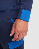 Miniatyrbilde 2 av Bly/Oransje Roly WRK Maverick 280 g/m2 half zip herregenser