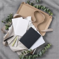 Miniatyrbilde 3 av Hvit Marksman Alessio RPET Sort Blekk Kulepenn