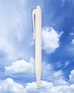 Miniatyrbilde 4 av Hvit Marksman Terra Maisplast Blått Blekk Kulepenn