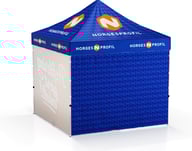 Miniatyrbilde 7 av Trykk på én side av veggene Telt Popup 3 x 3 meter inkl tak og tre vegger