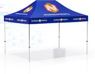 Miniatyrbilde 5 av 11-31-100105 Telt Popup 4,5 x 3 meter inkl tak