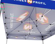 Miniatyrbilde 2 av 11-31-100105 Telt Popup 4,5 x 3 meter inkl tak