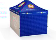 Miniatyrbilde 11 av Trykk på én side av veggene Telt Popup 4,5 x 3 meter inkl tak og tre vegger