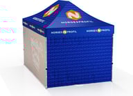 Miniatyrbilde 11 av Trykk på én side av veggene Telt Popup 4,5 x 3 meter inkl tak og fire vegger