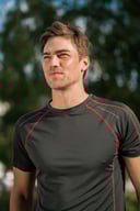 Miniatyrbilde 1 av Grå m/rød Tracker Original Superlight Cool T-skjorte