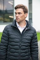 Miniatyrbilde 6 av Mørk Grå Tracker Stretch Dunjakke