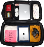 Miniatyrbilde 23 av Sortmelert Tracker Roller Trillebag