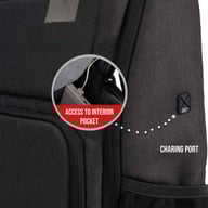 Miniatyrbilde 23 av Sortmelert Tracker Notebook Ryggsekk