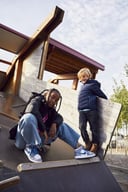 Miniatyrbilde 5 av Black Clique Idaho Vattert Jakke Barn