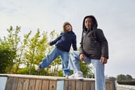 Miniatyrbilde 5 av Black Clique Hoody Softshelljakke Barn