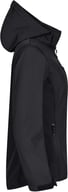 Miniatyrbilde 3 av Black Clique Classic Hoody Softshelljakke Dame
