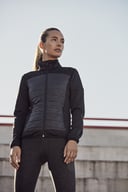 Miniatyrbilde 4 av Black/Reflective Clique Custer Refleks Vattert Jakke Dame