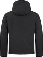 Miniatyrbilde 1 av Black Clique Vattert Hoody Softshelljakke