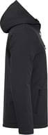 Miniatyrbilde 3 av Black Clique Vattert Hoody Softshelljakke