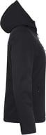 Miniatyrbilde 3 av Black Clique Vattert Hoody Softshelljakke Dame