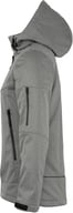 Miniatyrbilde 2 av Anthracite Melange Clique Grayland Vattert Softshelljakke Dame