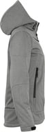 Miniatyrbilde 3 av Anthracite Melange Clique Grayland Vattert Softshelljakke Dame