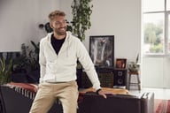 Miniatyrbilde 5 av Anthracite Melange Clique Premium Økologisk Bomull Hettejakke