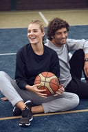 Miniatyrbilde 10 av Black Clique Basic Active Collegegenser