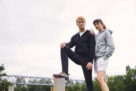 Miniatyrbilde 12 av Black Clique Helix Hettegenser