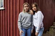 Miniatyrbilde 8 av Black Clique Basic Collegegenser Barn