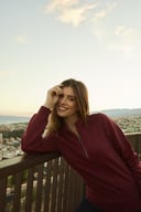 Miniatyrbilde 5 av Anthracite Melange Clique Basic Half-Zip Genser